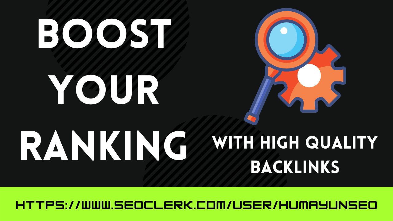 170 Mix high quality backlinks boost your ranking