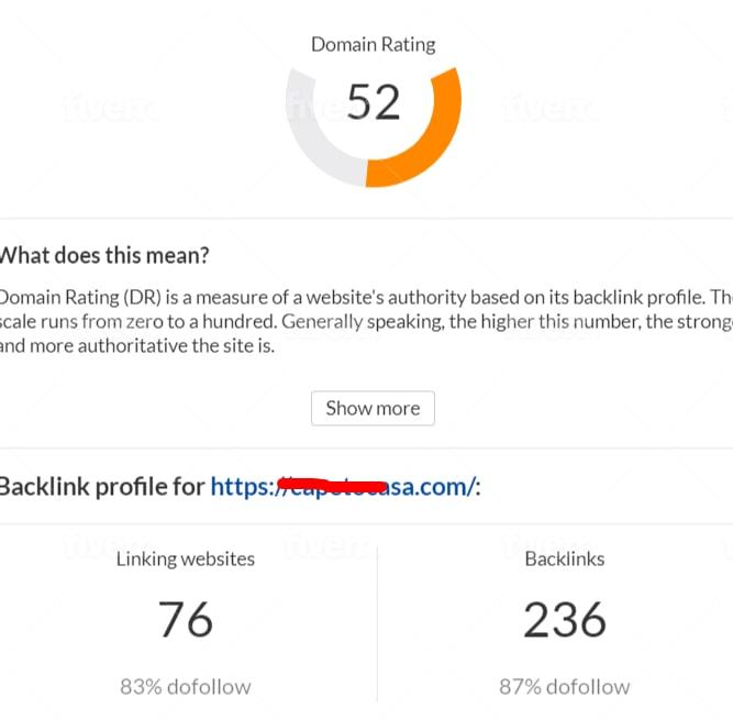 I will increase authority moz da 50+ Guarantee