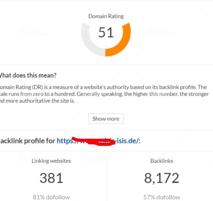 I will increase authority moz da 50+ Guarantee