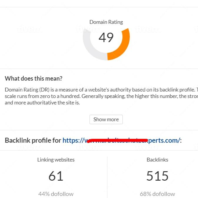 I will increase authority moz da 50+ Guarantee