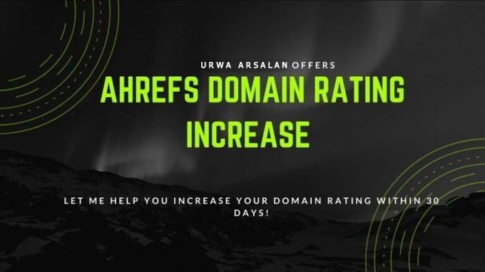 I will increase DR Domain Rating Upto 40 in 20 days