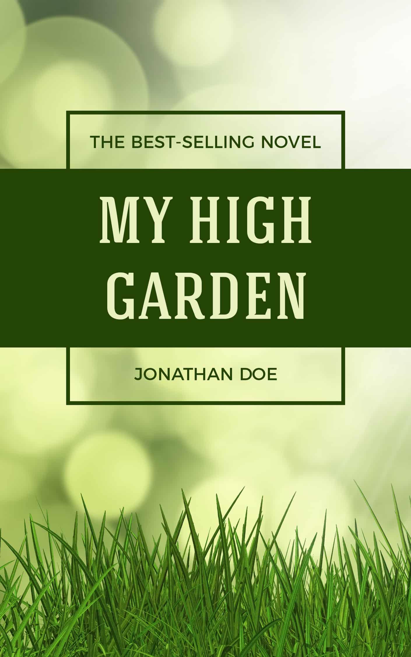 Design an attractive eBook cover