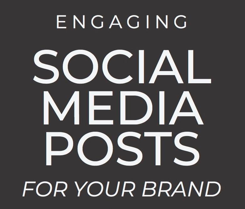Write 7 social media posts for your business
