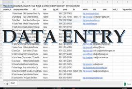 professional and efficient data entry writting work at reliable rates 