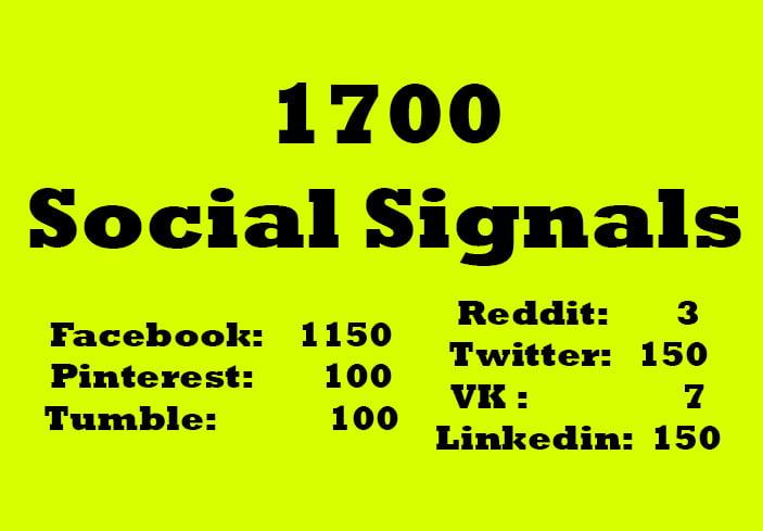 Real SEO Social Signals from top PR sites 