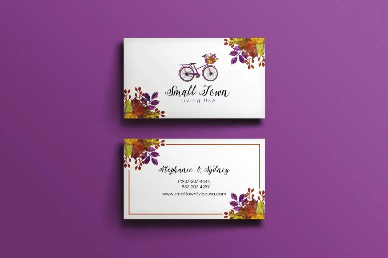 Unique and modern busniss card buy one and get one free