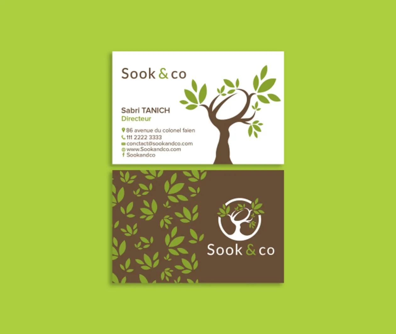 Unique and modern busniss card buy one and get one free