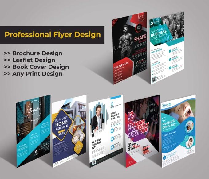 i will design professional business flyer in 24 hours