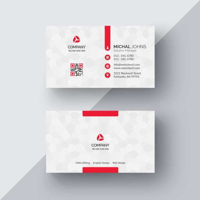 i will design amazing, unique business card in 12 hours