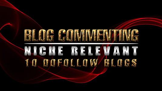 Do manually 10 dofollow high quality casino relevant blog comment backlinks