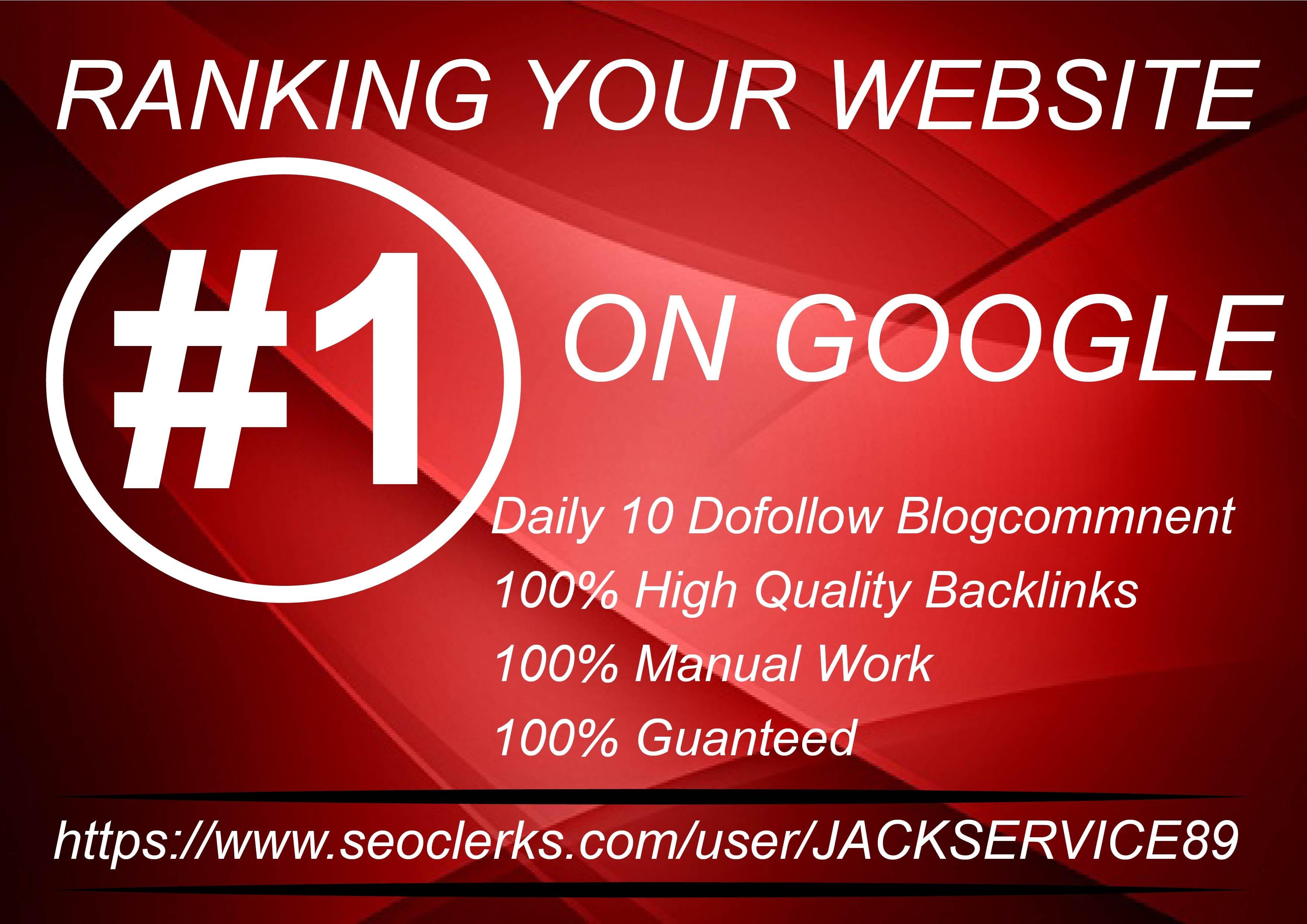 Submit Daily Dripfeed 10 Backlinks 