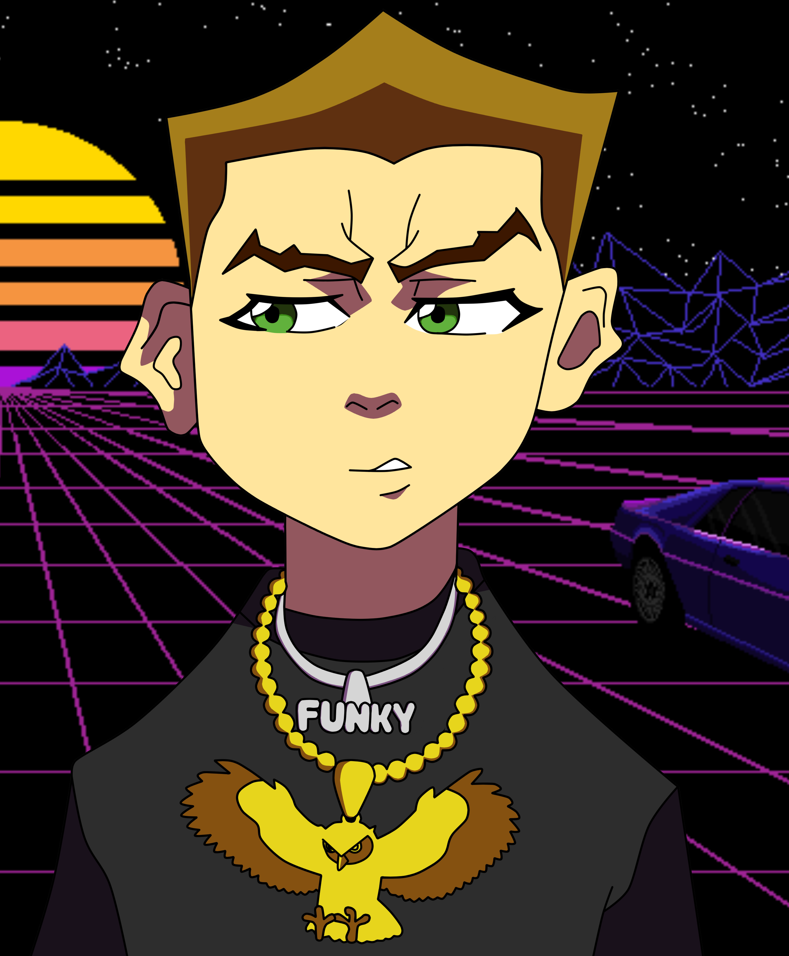 I will draw you in any cartoon/animated style 