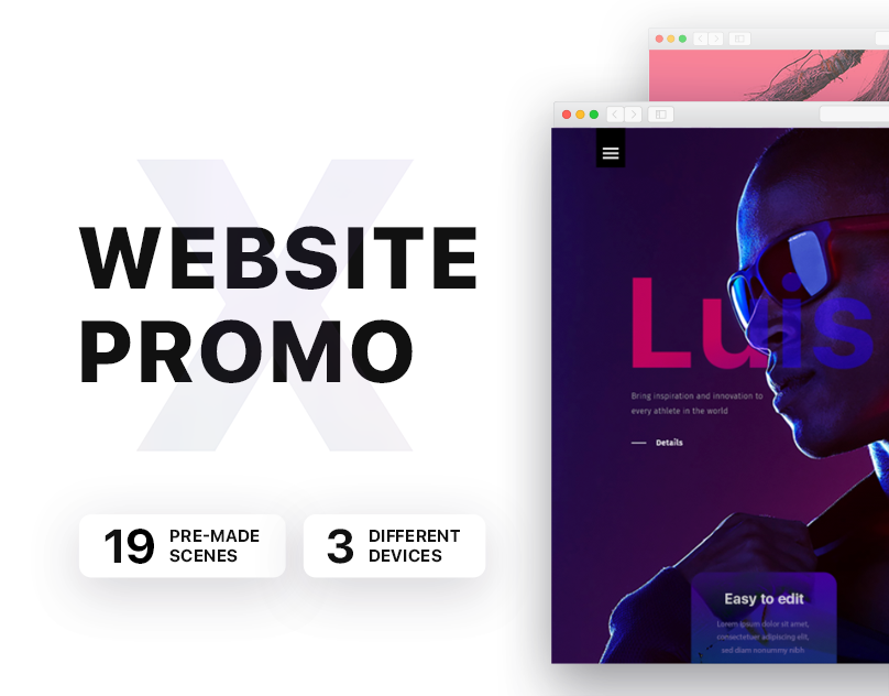 I will do amazing website promotion video in 24 hours