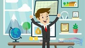 I will create a business or marketing 2d animation video