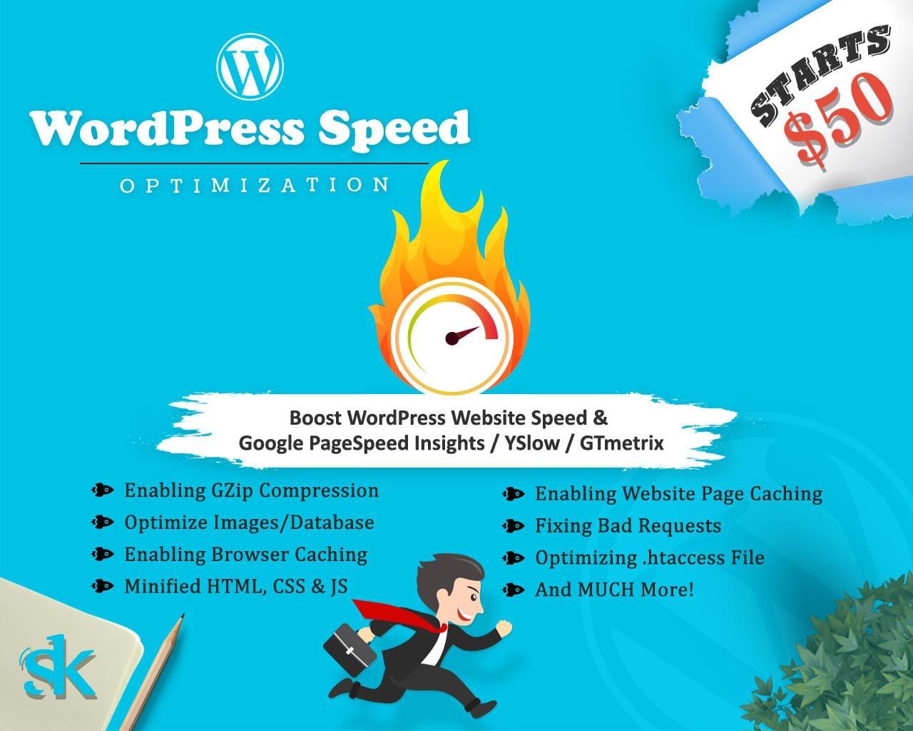 I will do mobile friendly, speedy wordpress site for you