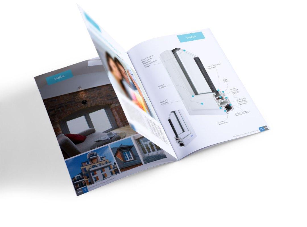 Design your company catalog / booklet