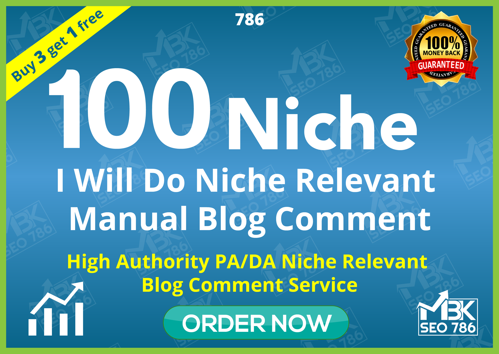 I will Do 100 Niche Related Blog Comments