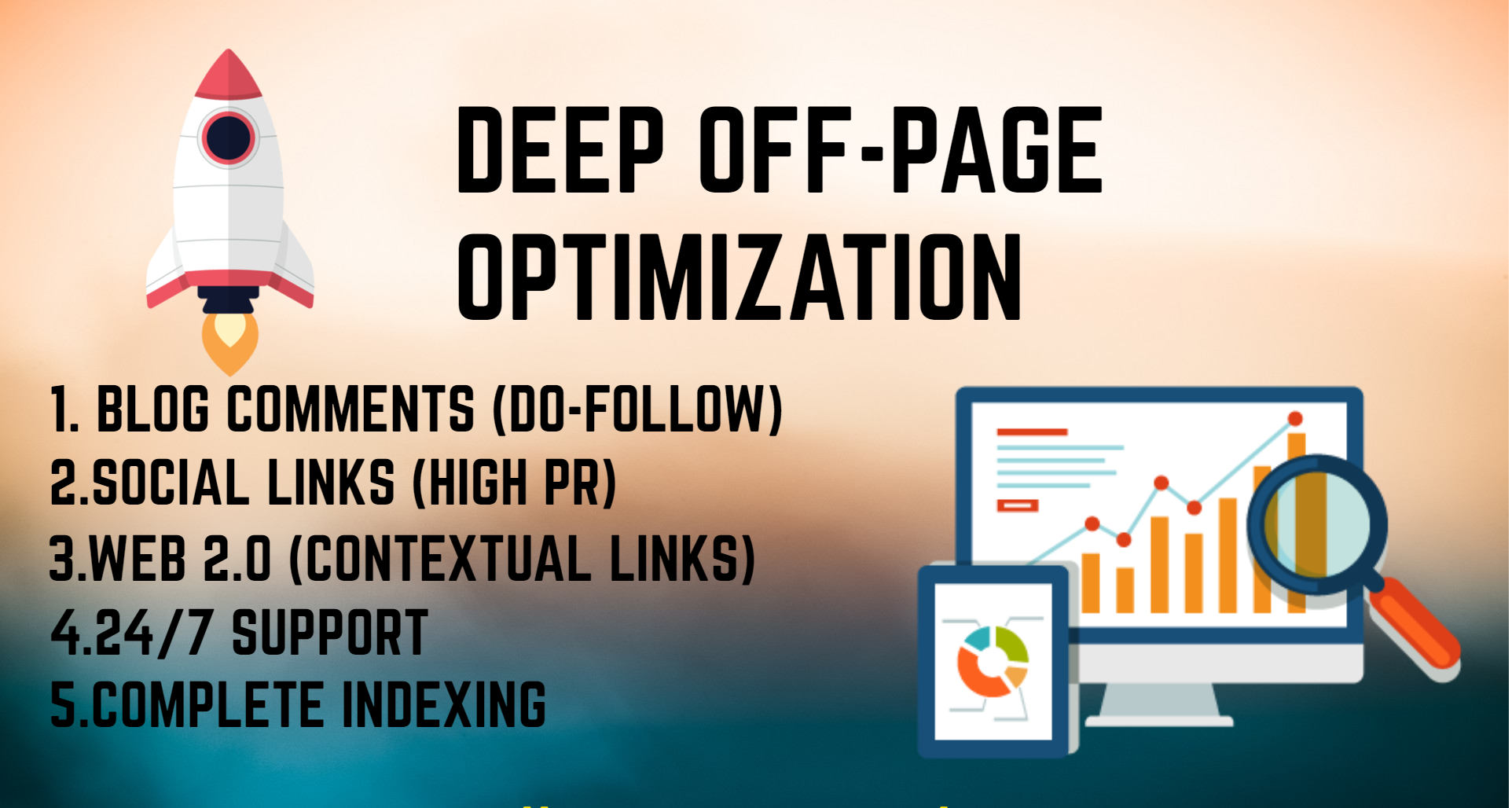 COMPLETE OFF-SITE SEO OPTIMIZATION SERVICE