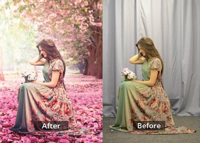 I do photoshop editing and cover page and business card work