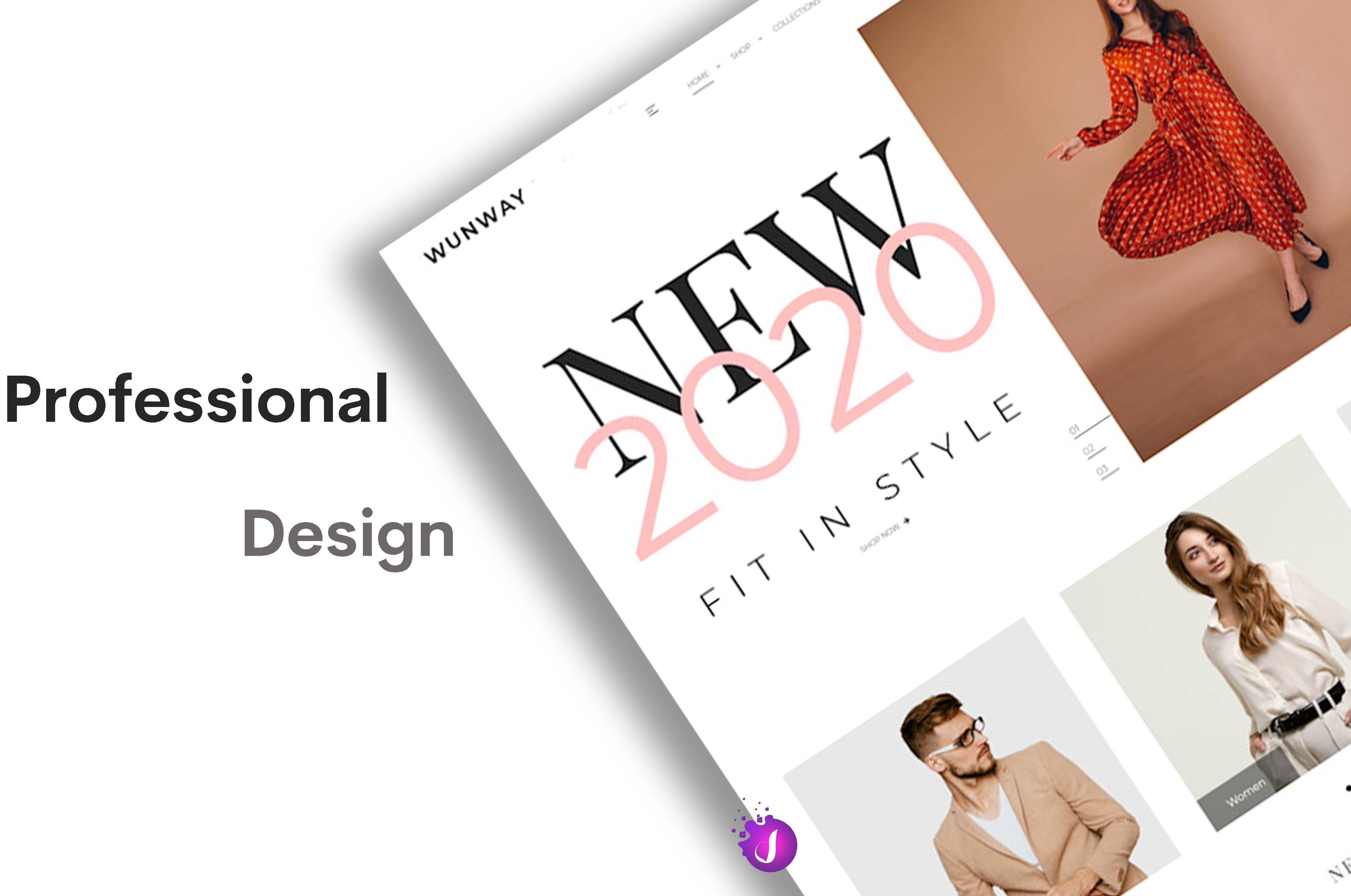 Professional wordpress Website Design or shopify full website creation