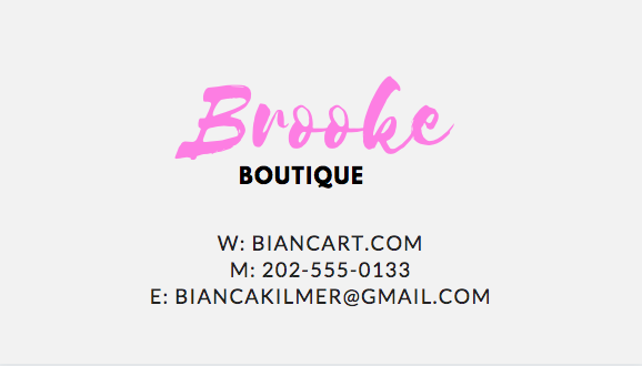 Business Card Custom Made Just For YOU!