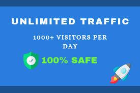 I will drive safe genuine organic traffic