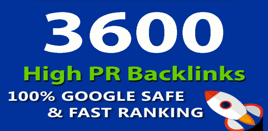 Provide 3600 High PR Do follow Backlinks