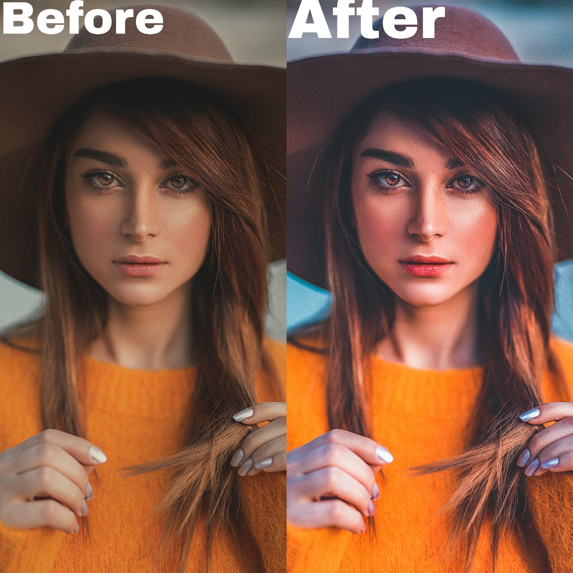 Photo enhancing and retouching 