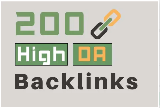 Provide 200 high da backlinks service for your SEO service best