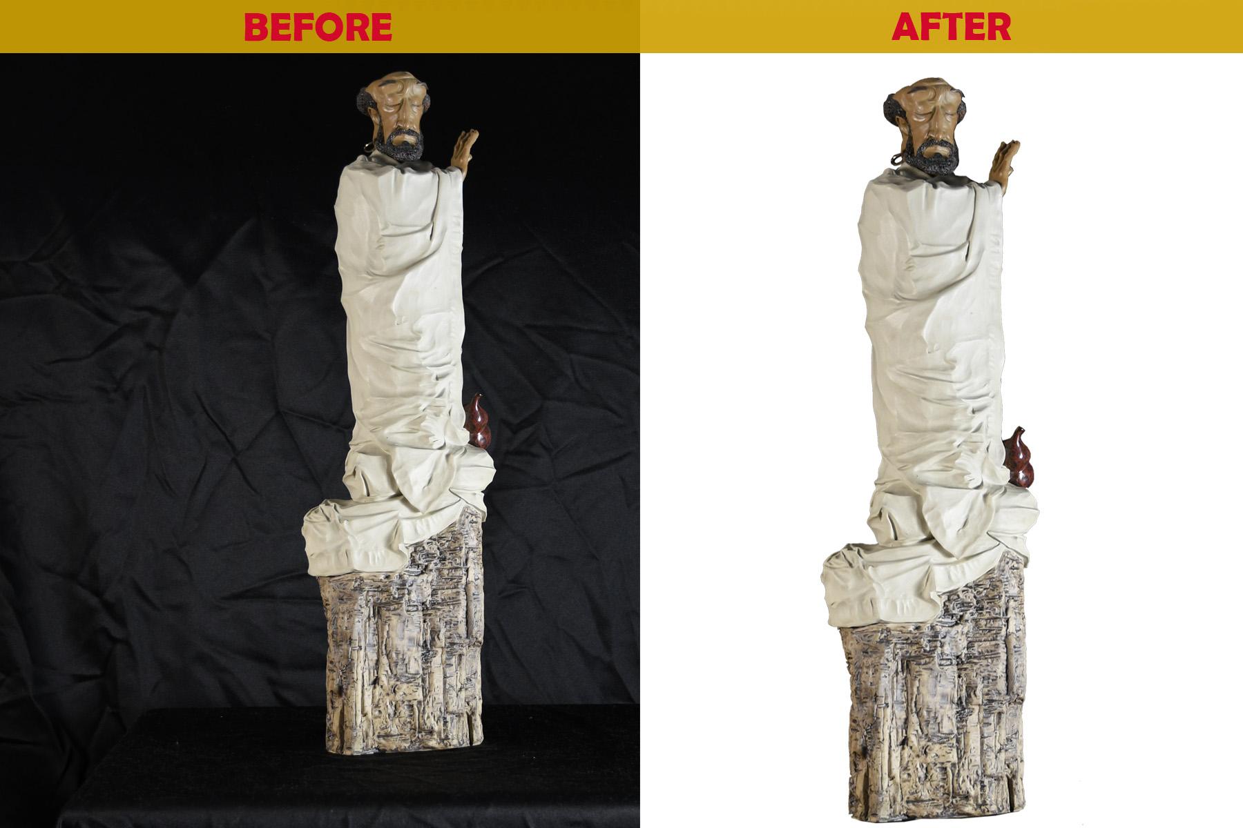 I will cut out or remove background and retouching with photoshop editing