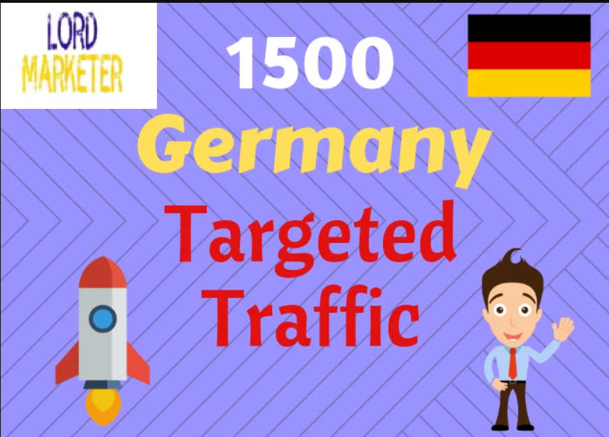 Deliver Super Targeted German Sales Web Traffic,Investors, Sign Up