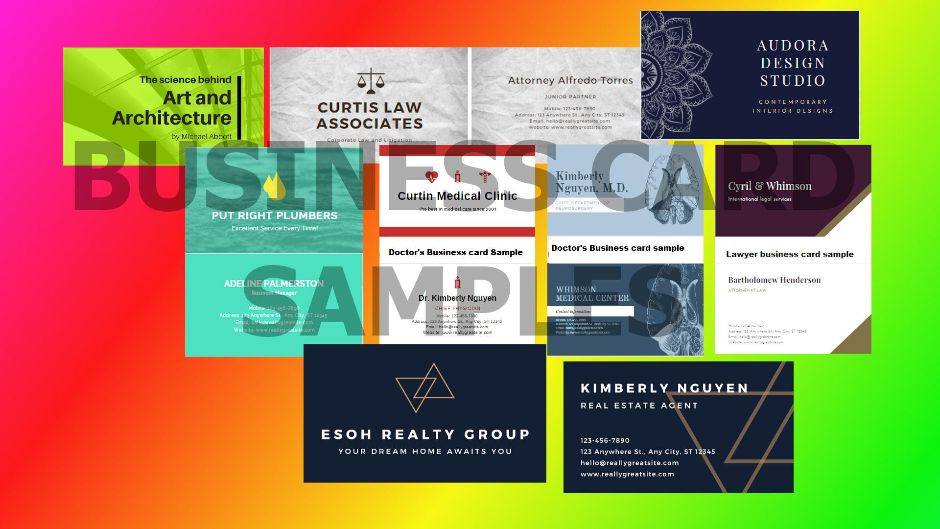 I will design a professional and eye-catching letterhead/Business card for you