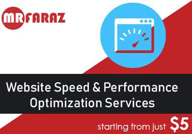 speed up / optimize your wordpress website