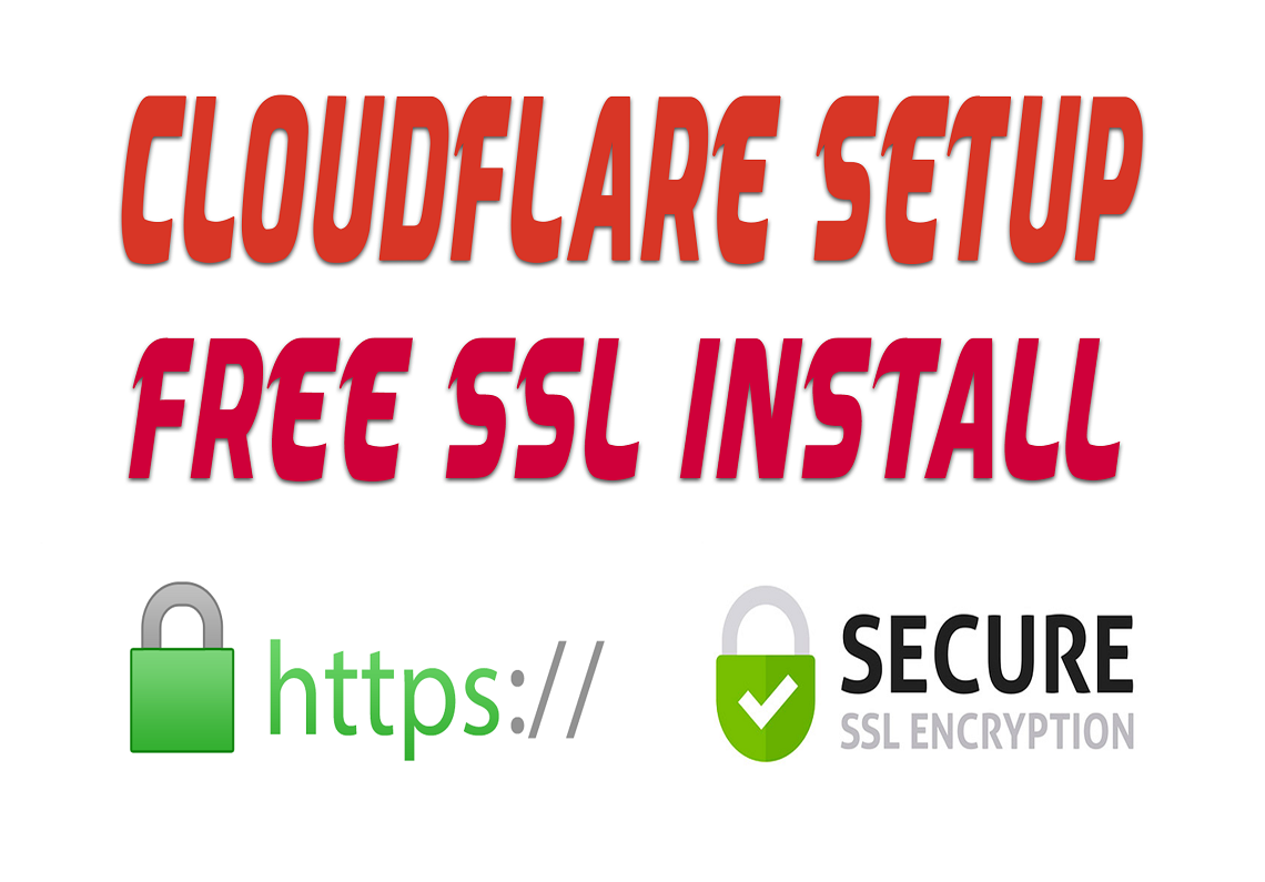 I will do cloudflare setup, free cloudflare ssl certificate install and problem fix