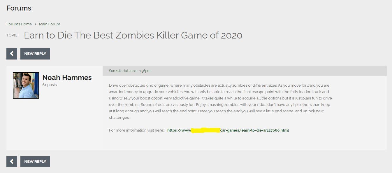 10 Gaming Niche Relevant Forum Posting High Authority Games Backlinks