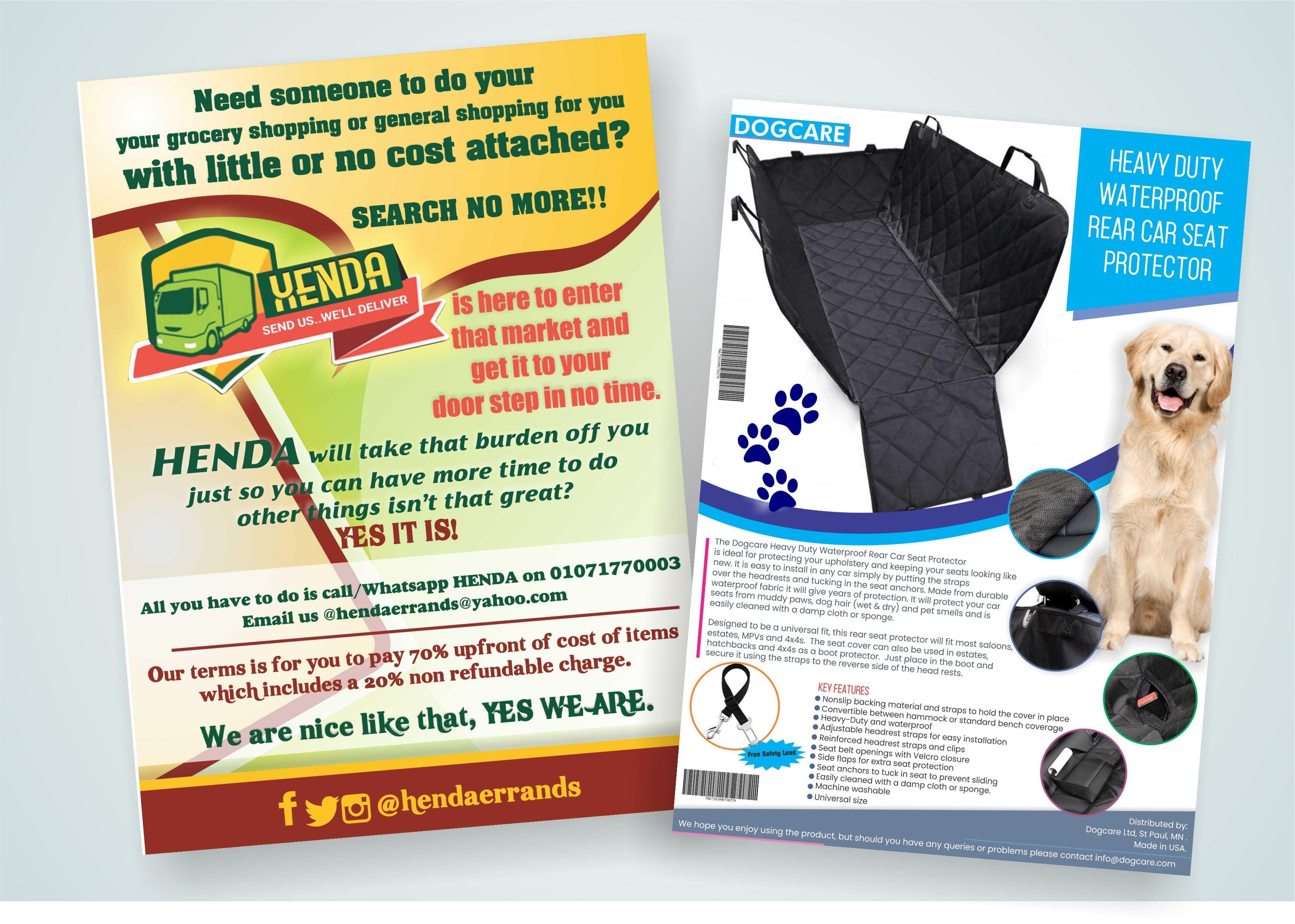 I will design modern and creative flyer