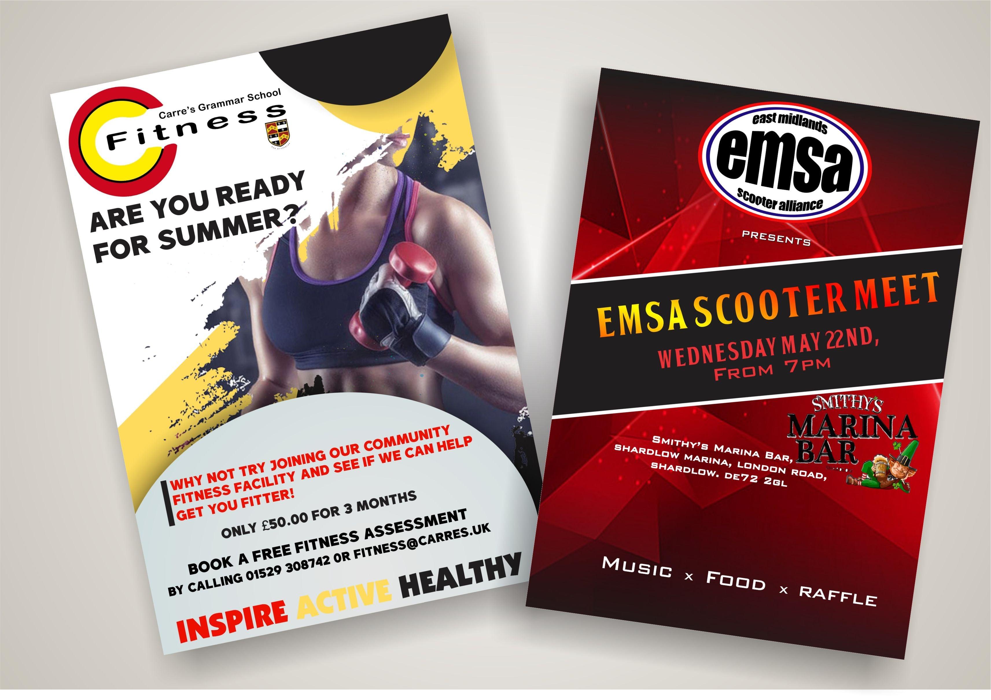 I will design modern and creative flyer