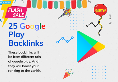 30 DA 99 Dofollow Authority Backlinks From Google Play