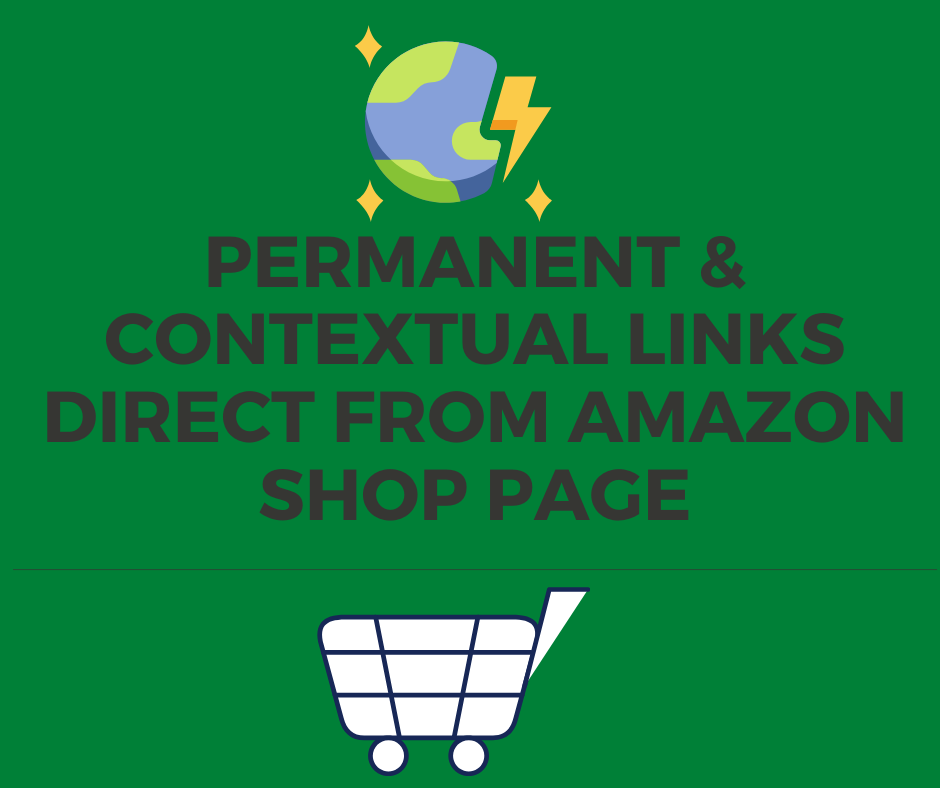 11 Amazon Do-Follow Backlink (DA 98) Direct From Amazon Shopping Pages