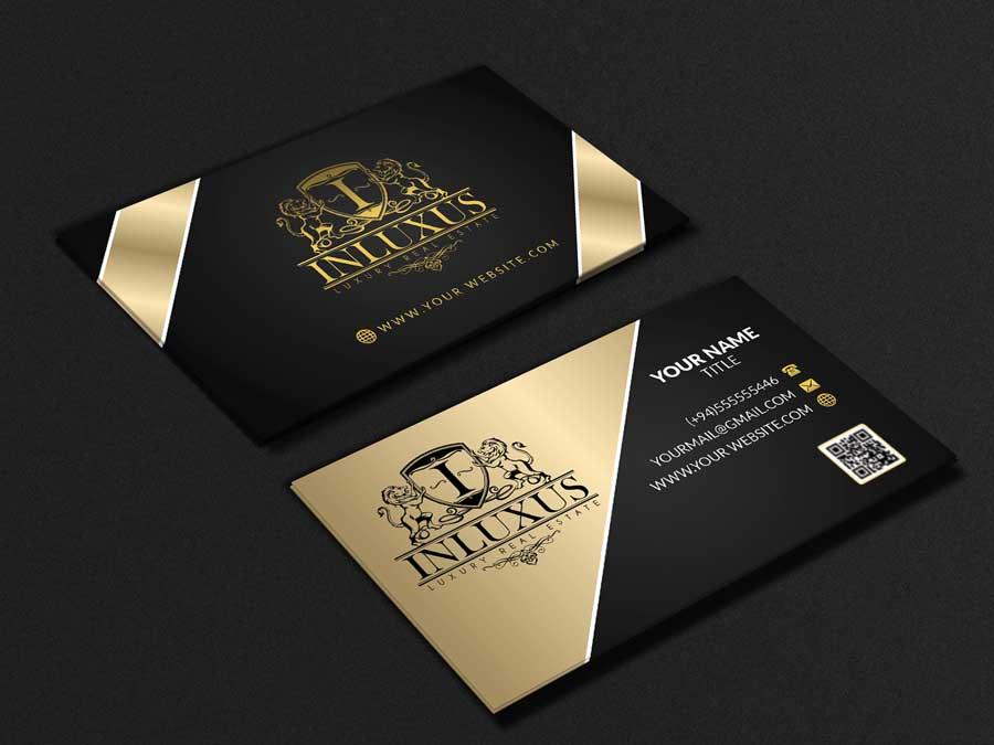 I will do a custom business card design