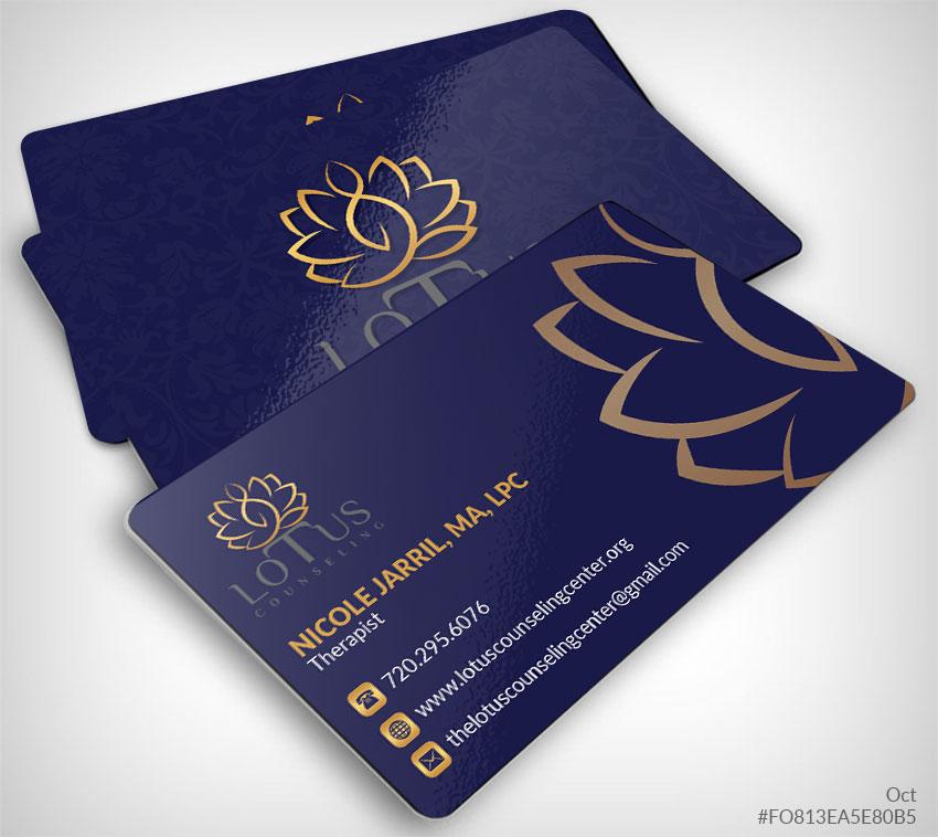 I will do a custom business card design