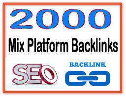 Provide 2000 Mixed platform backlinks from PR6 to PR10 Domains 