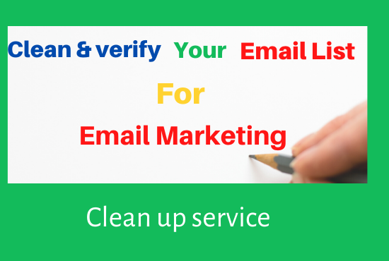 provide targeted verified email list and create a fascinating template