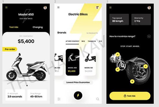 I will provide creative ux ui design for mobile app