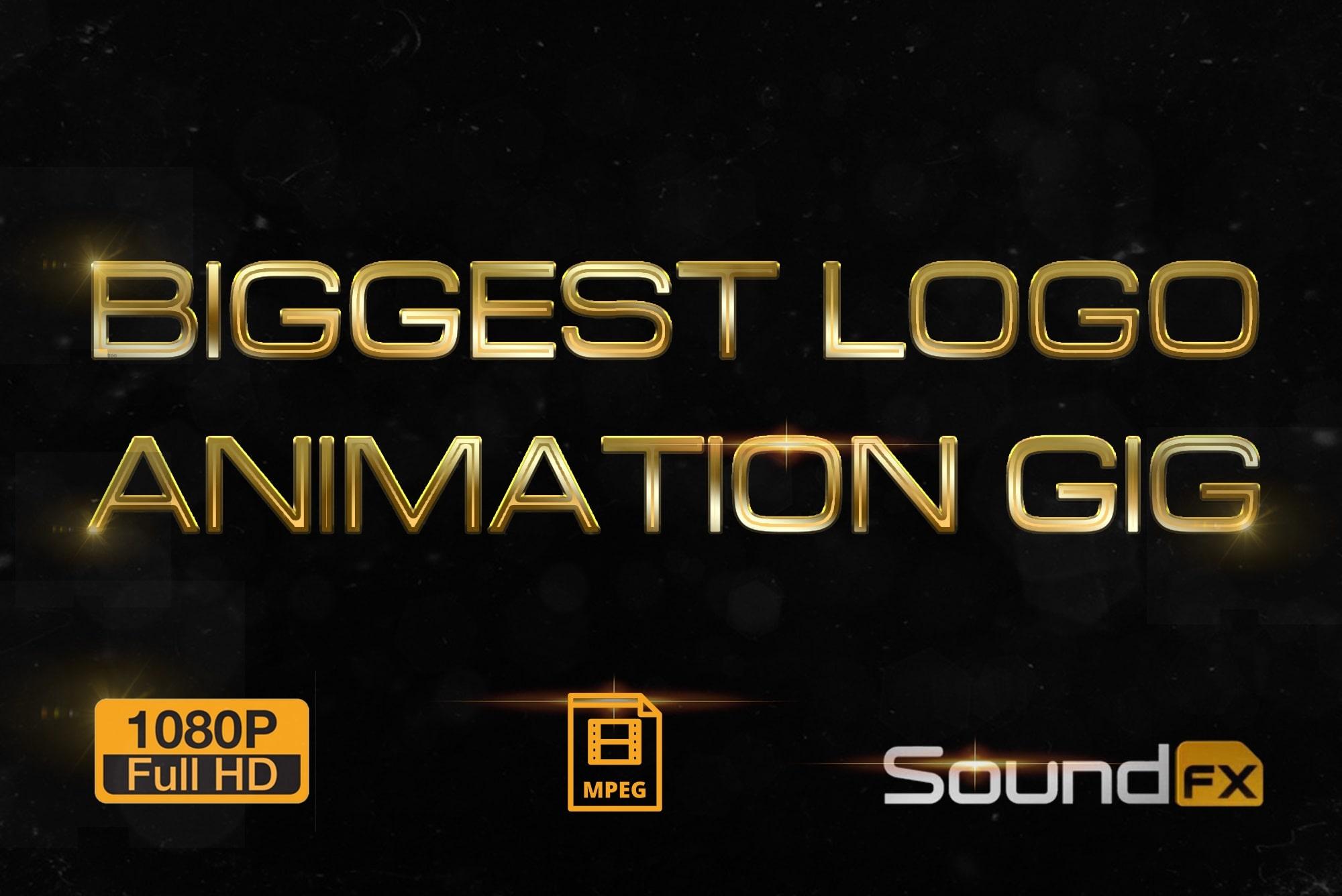 I will create 5 eye catching animated logo intro videos.