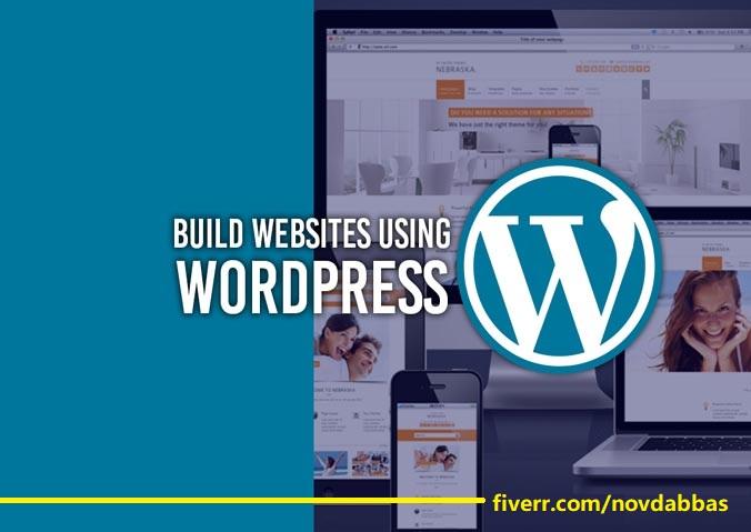 I will create responsive wordpress website design or blog 