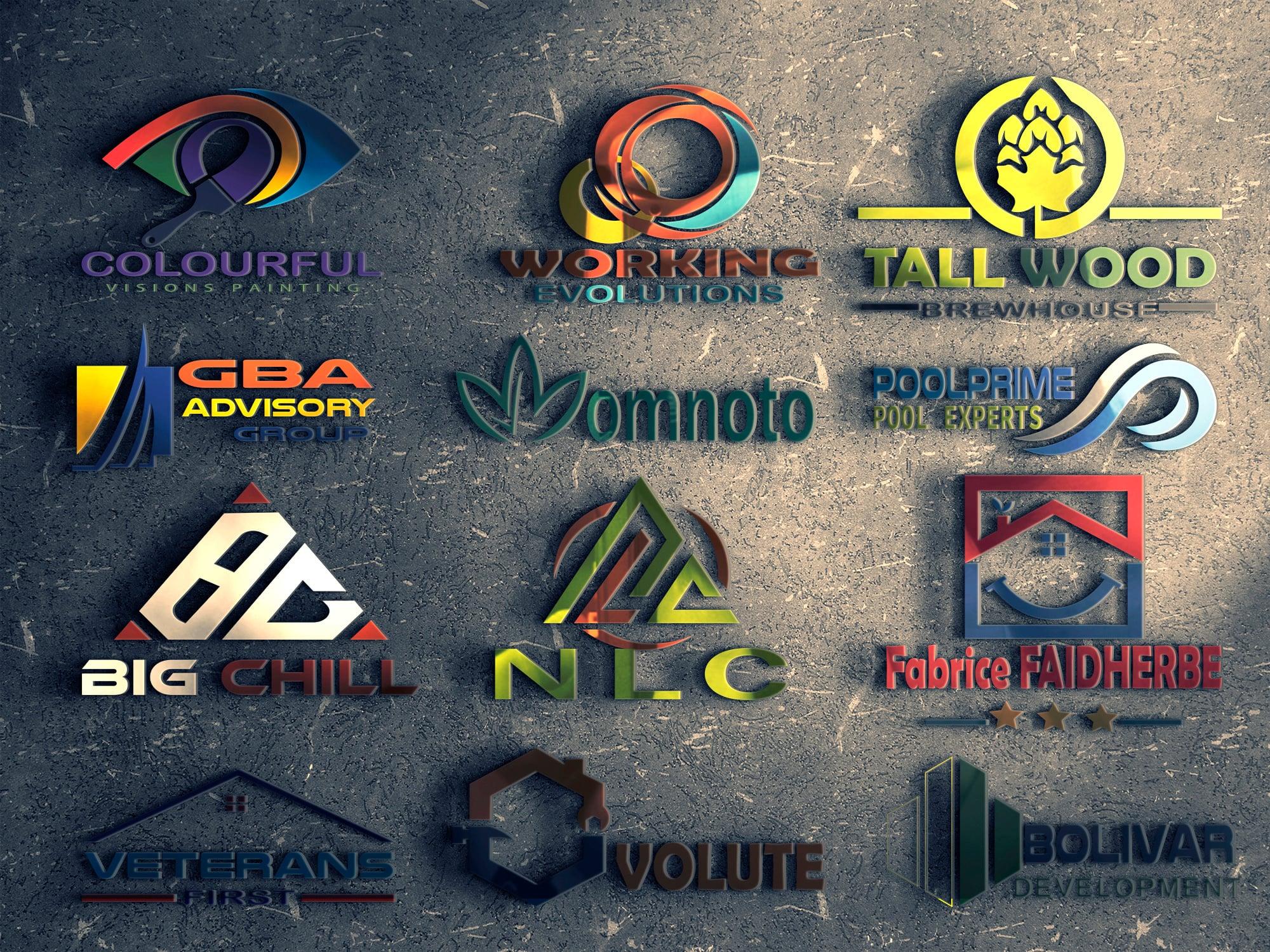 I will do modern minimalist logo design