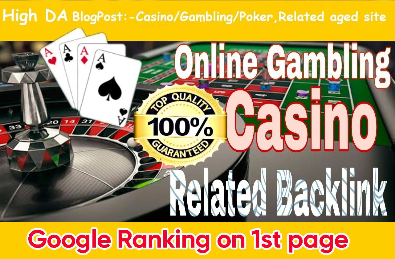 Permanent 3500+ powerful Casino, Gambling, Poker, Sports betting, Judi related backlinks unique site