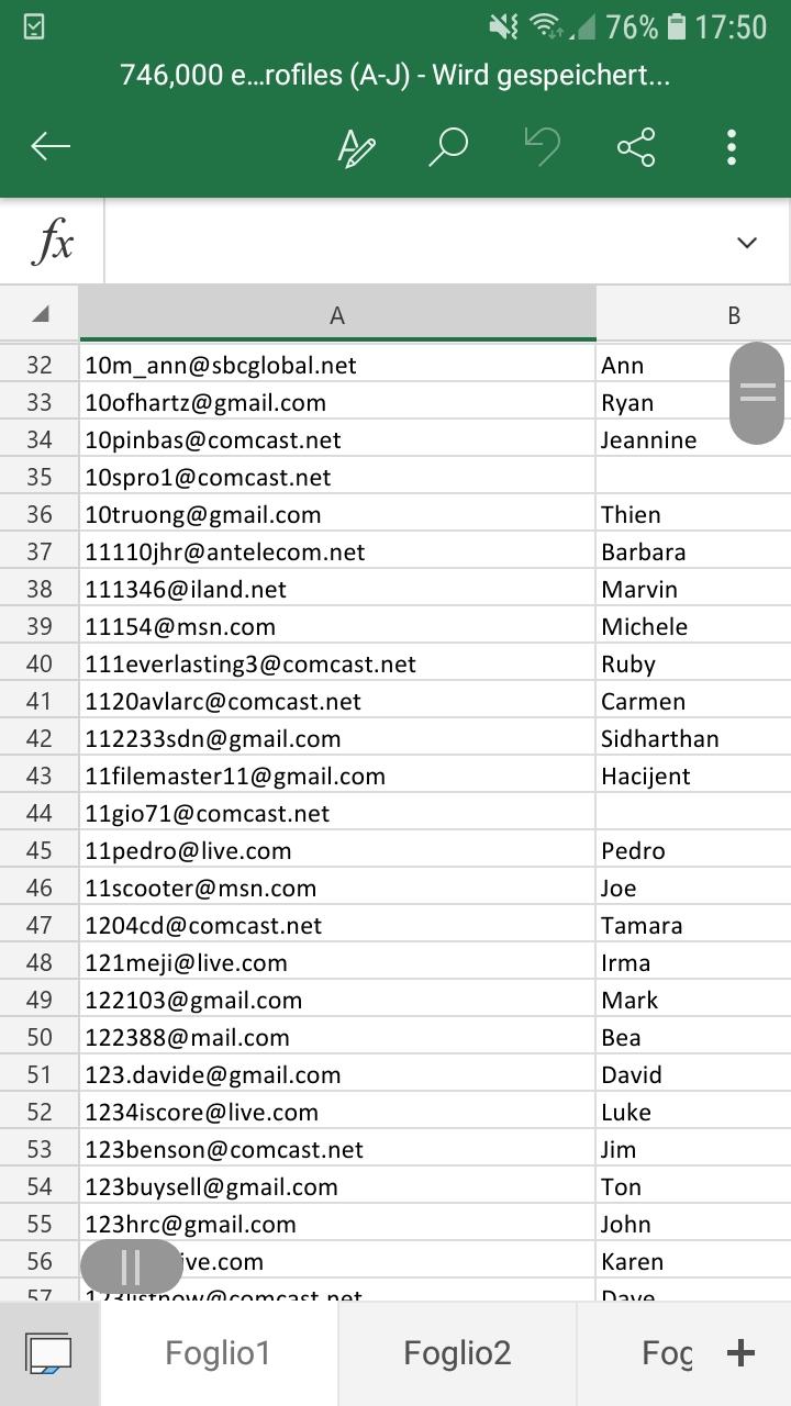 send you a folder of 300.000 Email contacts +746.000 contacts 