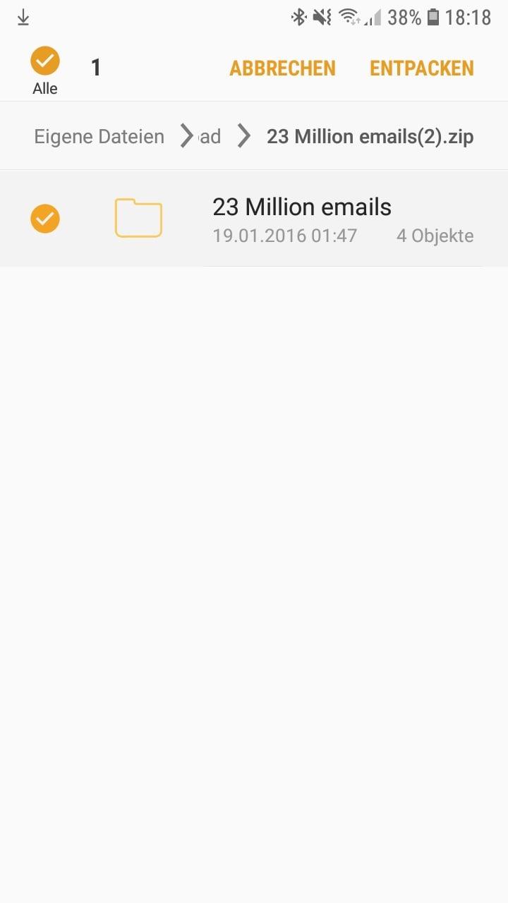 23 Million Email contacts list 